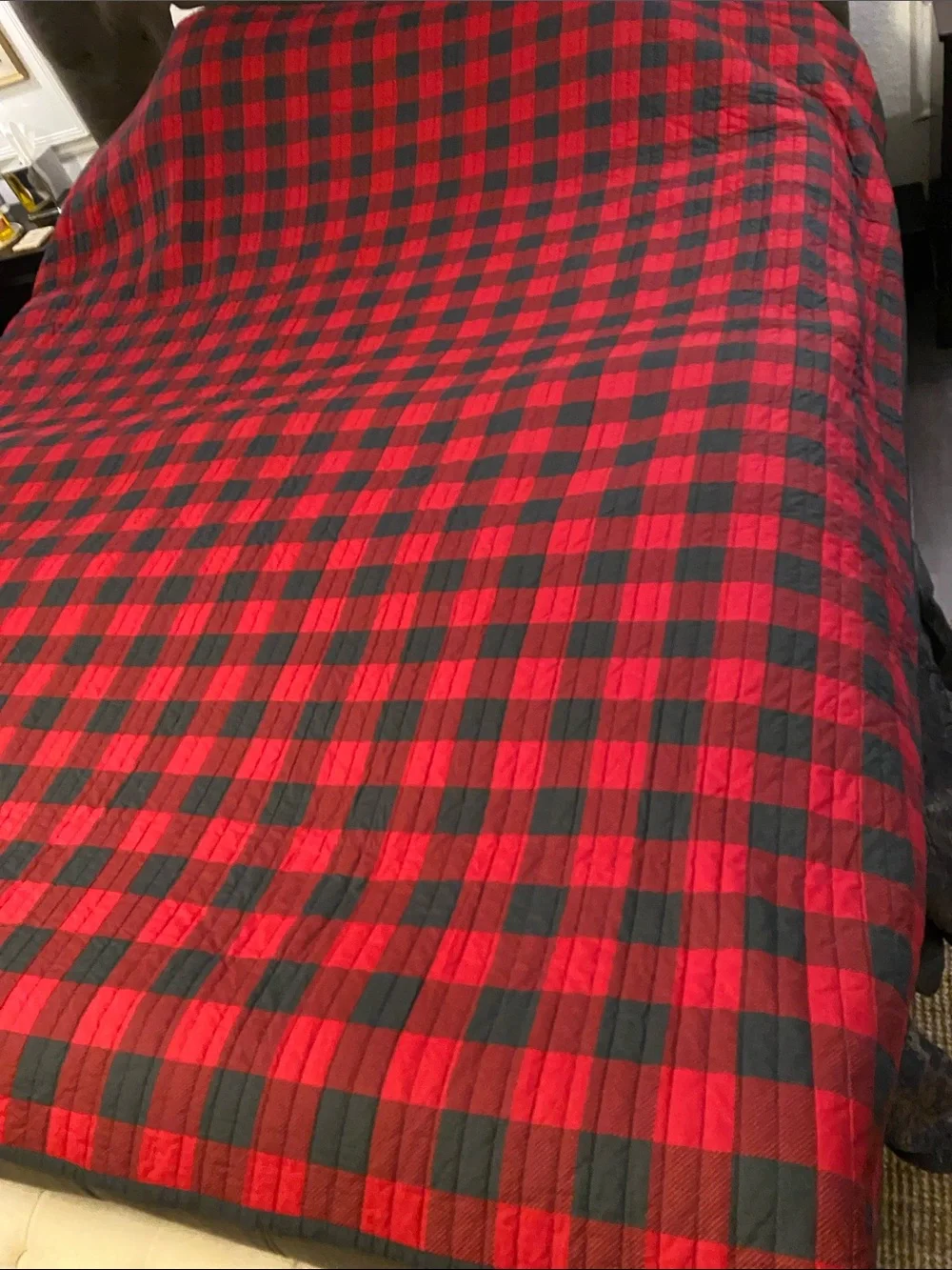 Woolrich Plaid Check Buffalo Plaid Cotton Quilt